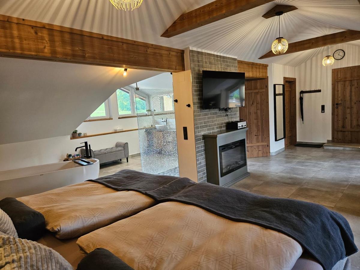 Apartament Bauernhof-Loft Edtgut Guggenthal Zewnętrze zdjęcie